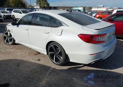 2022 Honda Accord Sport из США, поврежденный, VIN 1HGCV1F39NA109369